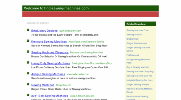 find-sewing-machines.com