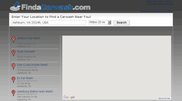 findacarwash.com