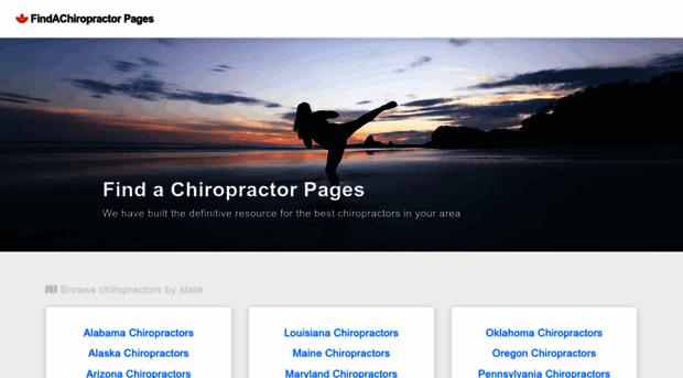 findachiropractorpages.com