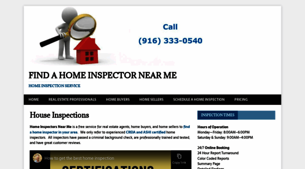 findahomeinspectornearme.com
