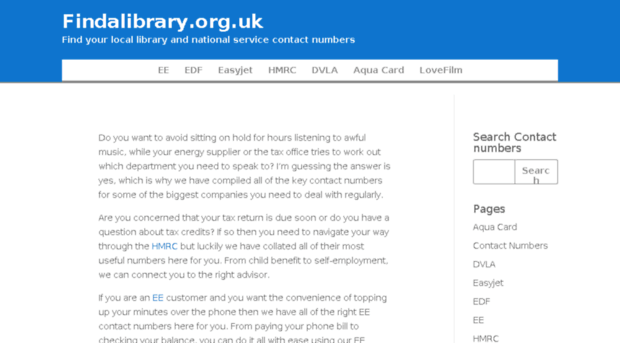 findalibrary.org.uk