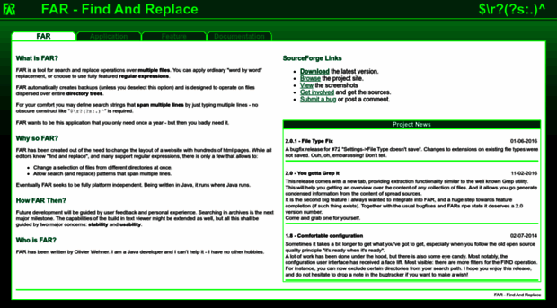 findandreplace.sourceforge.net