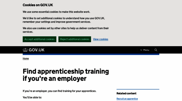 findapprenticeshiptraining.apprenticeships.education.gov.uk