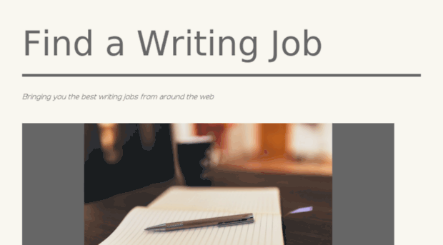 findawritingjob.com