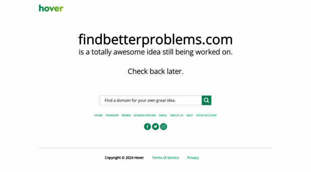 findbetterproblems.com