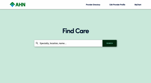 findcare.ahn.org