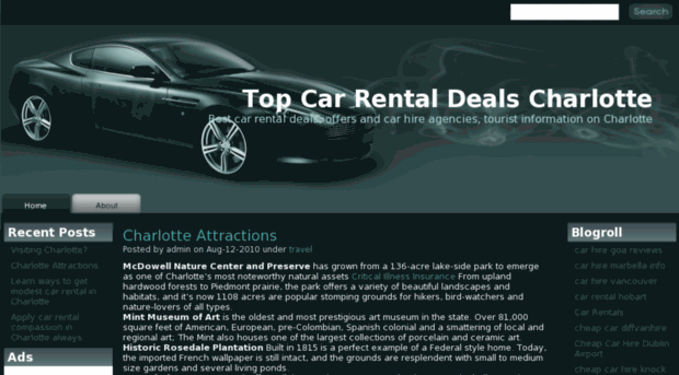 findcarrentalcharlotte.com