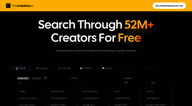 findcreators.io