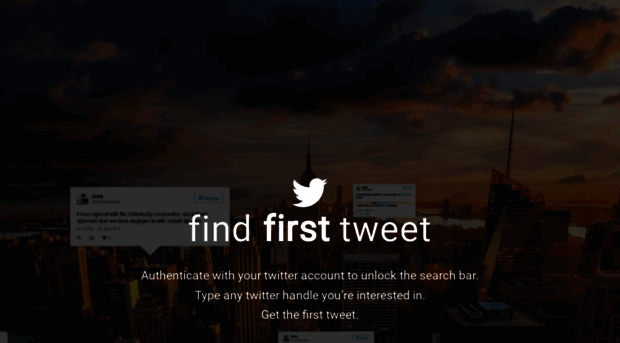 findfirsttweet.com