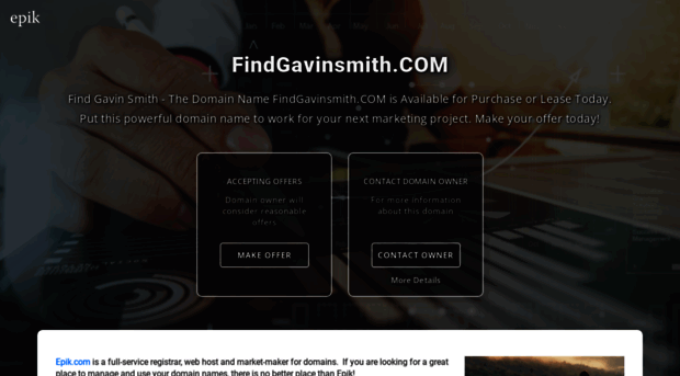 findgavinsmith.com