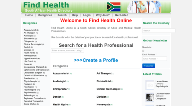 findhealth.co.za