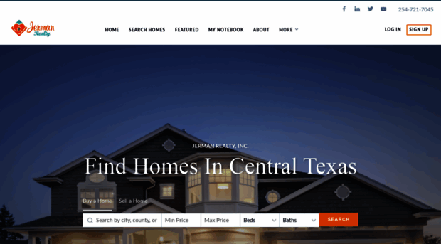 findhomesincentraltexas.com