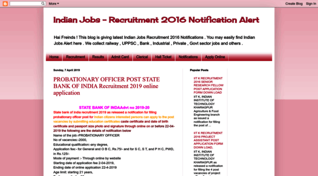 findindianjobsalert.blogspot.in