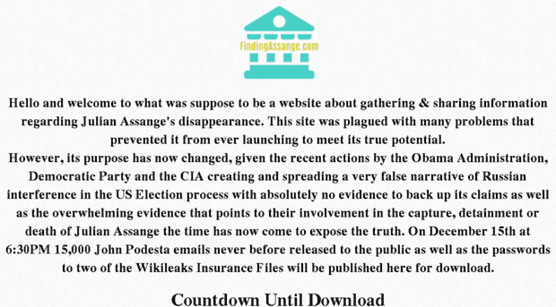 findingassange.com
