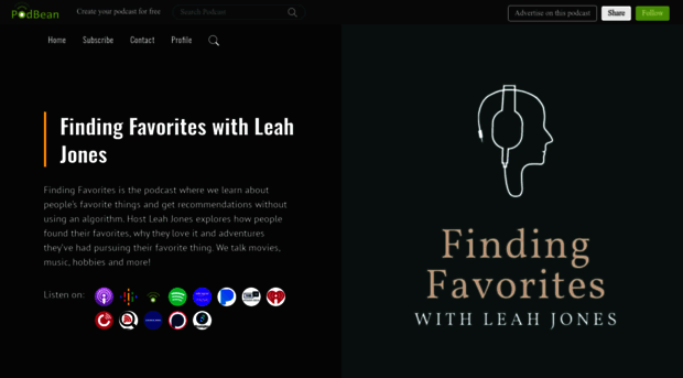 findingfavorites.podbean.com