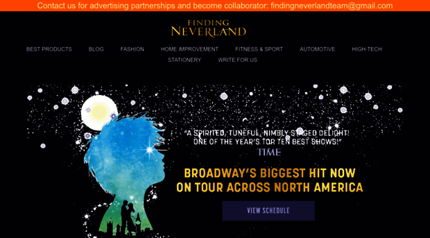 findingneverlandthemusical.com