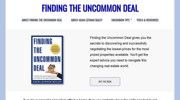 findingtheuncommondeal.com