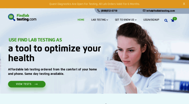 findlabtesting.com