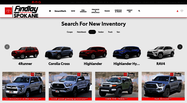 findlaytoyotaspokane.com