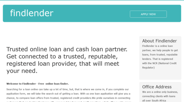 findlender.co.za