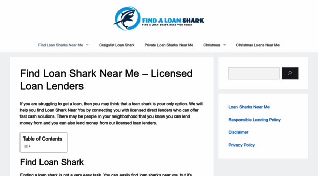 findloanshark.com