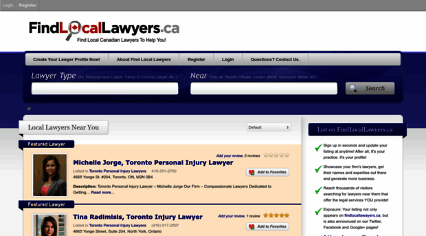 findlocallawyers.ca