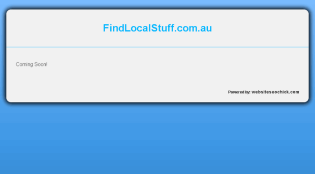 findlocalstuff.com.au