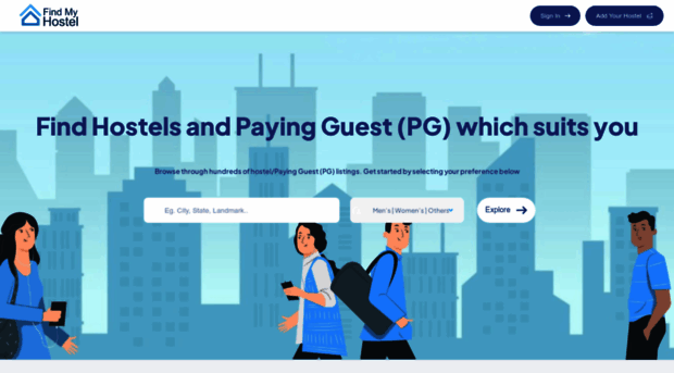 findmyhostel.in