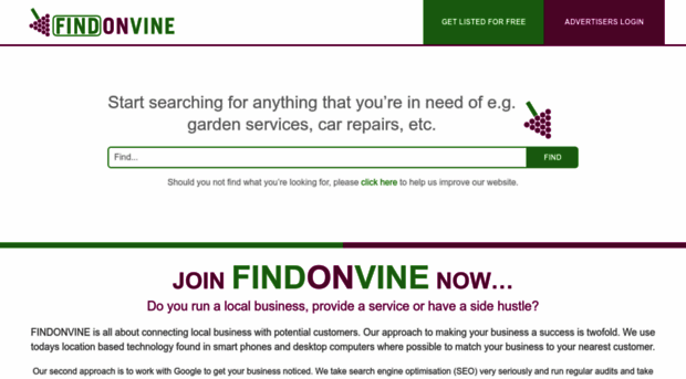 findonvine.co.za