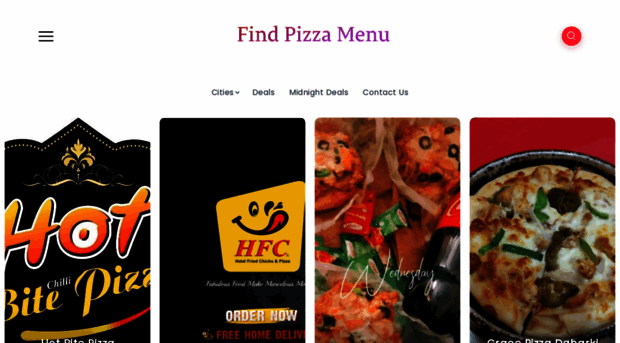 findpizzamenu.com