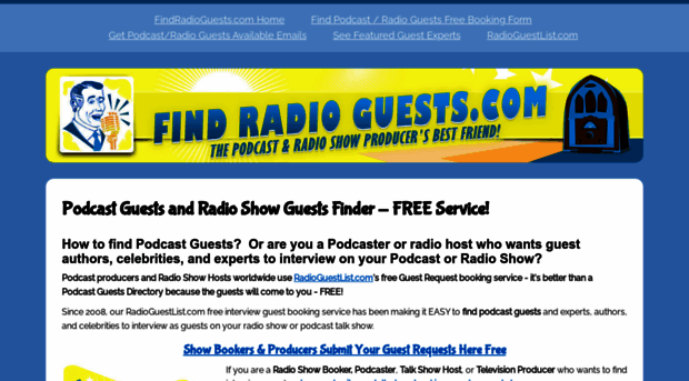 findradioguests.com