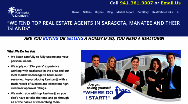 findsarasotarealtors.com