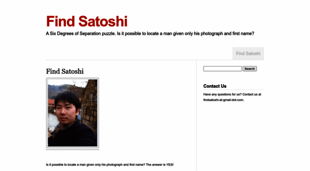 findsatoshi.com