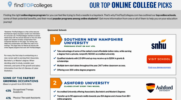 findtopcolleges.com