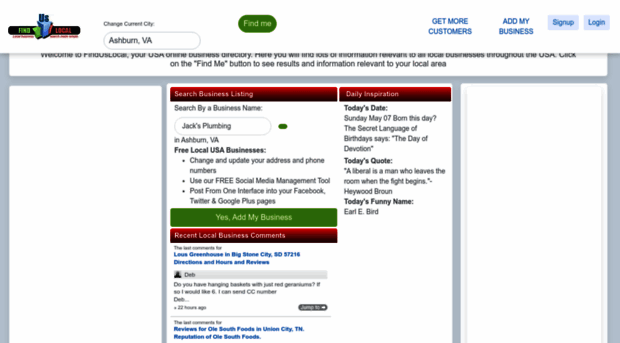 finduslocal.net