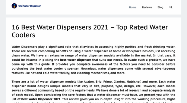 findwaterdispenser.com