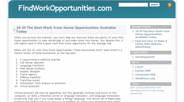findworkopportunities.com