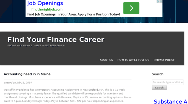 findyourfinancecareer.com