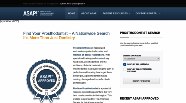 findyourprosthodontist.com