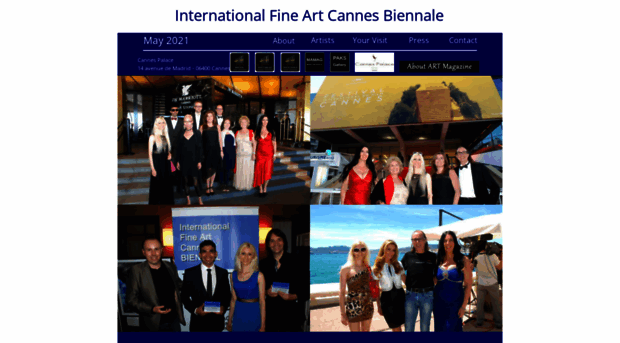 fineartcannesbiennale.com