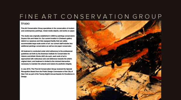 fineartconservationgroup.com