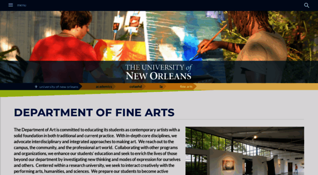 finearts.uno.edu