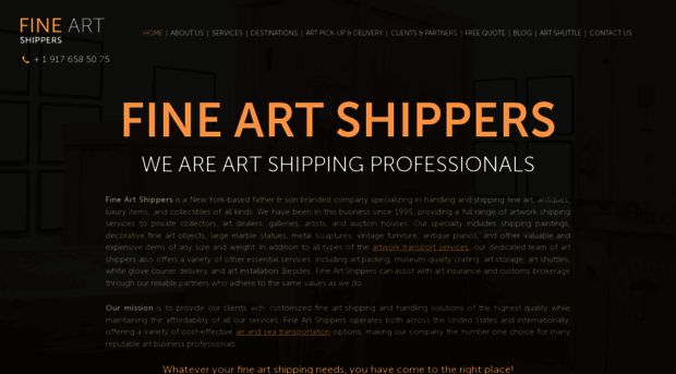 fineartshippers.com