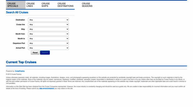finecruising.cruisefactory.net