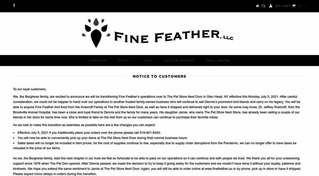 finefeather.us