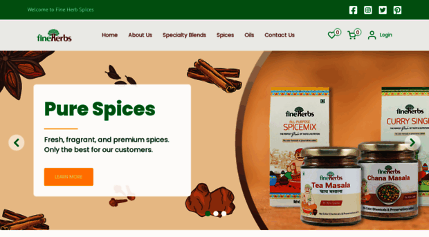 fineherbspices.com