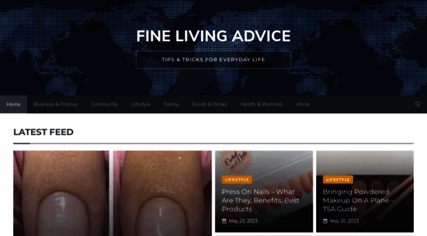 finelivingadvice.com