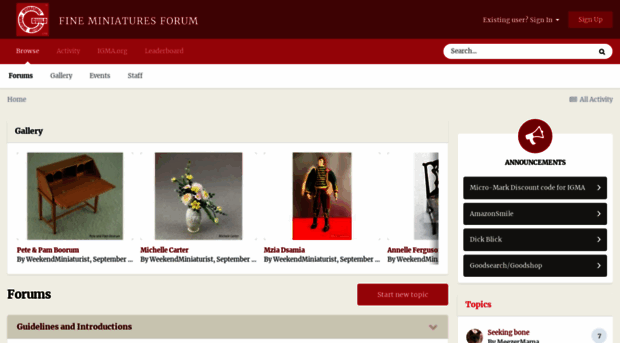 fineminiaturesforum.com