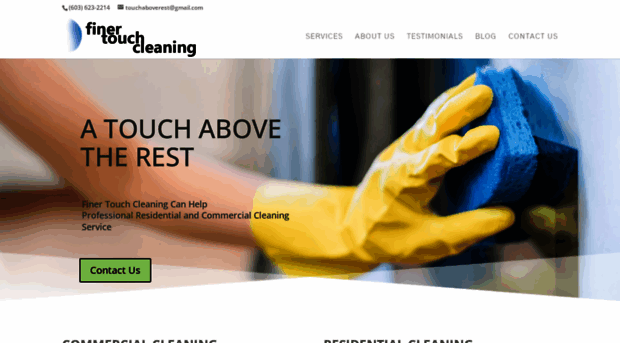 finertouchcleaning.com