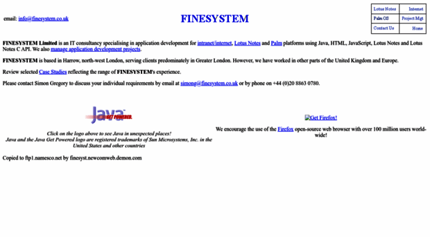 finesystem.co.uk